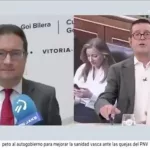 Óscar López se bloquea en la televisión vasca y no responde a dos cuestiones sobre si cobró en efectivo del PSOE