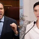 Ayuso despelleja a Puente tras el último descarrilamiento en el Cercanías: «Miente y manipula»