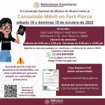 ¿Dónde estará el camión para tramitar el pasaporte mexicano en Florida?: consulado móvil en Miami atenderá con citas