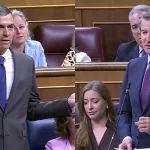 Feijóo, a la yugular de Sánchez: «Usted es el presidente de la corrupción»