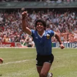Un recuerdo inolvidable para Argentina: las mejores fotos del gol de Maradona a Inglaterra