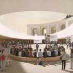 Todos los detalles del proyecto para resignificar el antiguo mausoleo de Franco: pantallas en techos y suelos para ver y escuchar la Guerra Civil