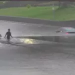 Diluvia en la Ciudad de Buenos Aires y el conurbano: cayeron 100 milímetros en dos horas y se inundó la General Paz