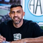 Wanchope fue presentado en Estudiantes de Río Cuarto: el sorprendente número que va a usar y la sequía de casi dos años que buscará romper