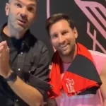 El Puma Gigliotti grabó con Lionel Messi un tierno “video a futuro”
