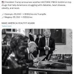 Ahorro en EE.UU.: la lista de precios en medicamentos y el caso de Ozempic tras el anuncio de Trump