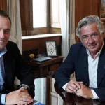 En medio de la polémica, Manuel Adorni se reunió con el titular de la Sociedad Rural