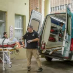 Empezó el traslado de Bastián para que siga con su recuperación en un hospital privado de La Matanza