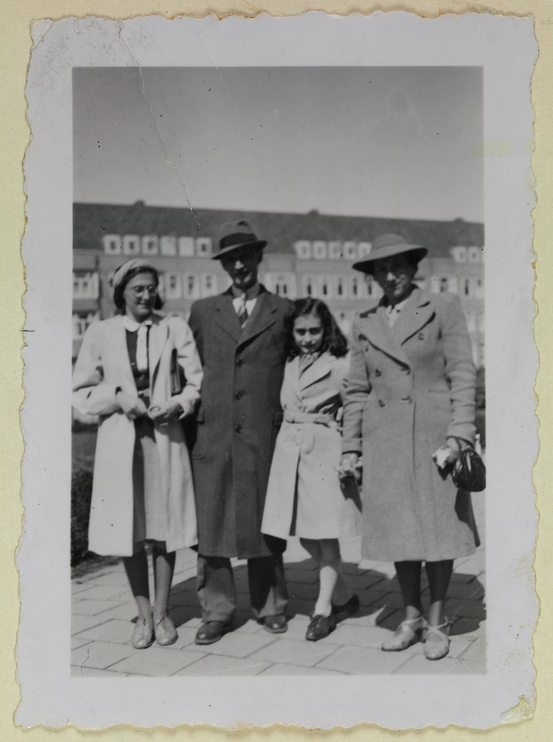 Ana Frank y su familia.