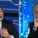 El reto de Javier Milei a Trebucq y la confusión sobre una pregunta a Donald Trump