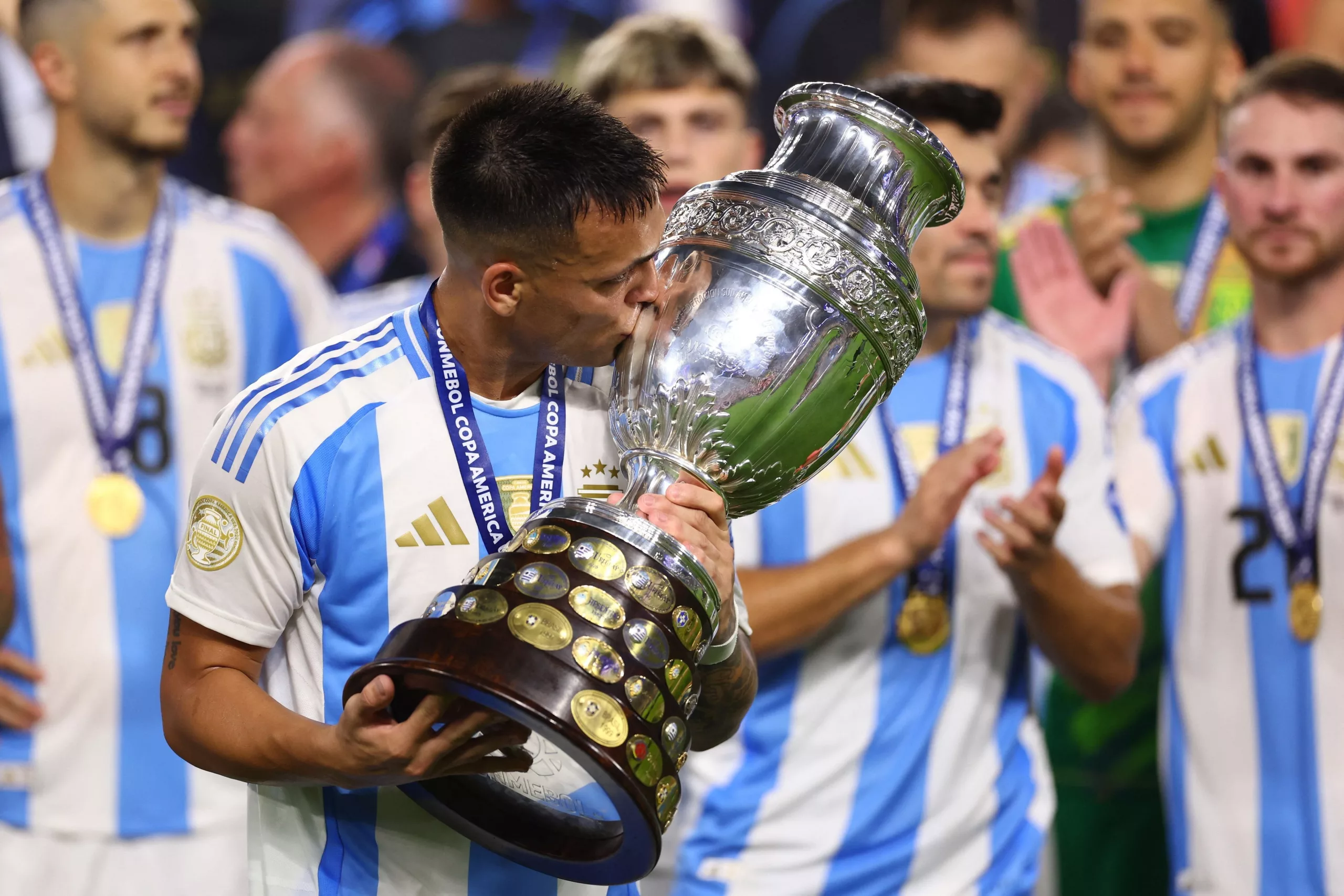 Lautaro Martínez fue el autor del gol del título y el goleador de la Copa América 2024