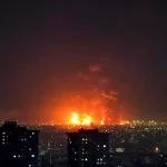 Estados Unidos e Israel bombardearon un importante depósito de petróleo en Teherán: las impactantes imágenes