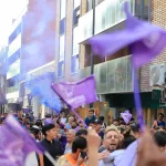 Milei en Córdoba: caminata y cinco minutos de discurso para cerrar la campaña de LLA junto a sus candidatos