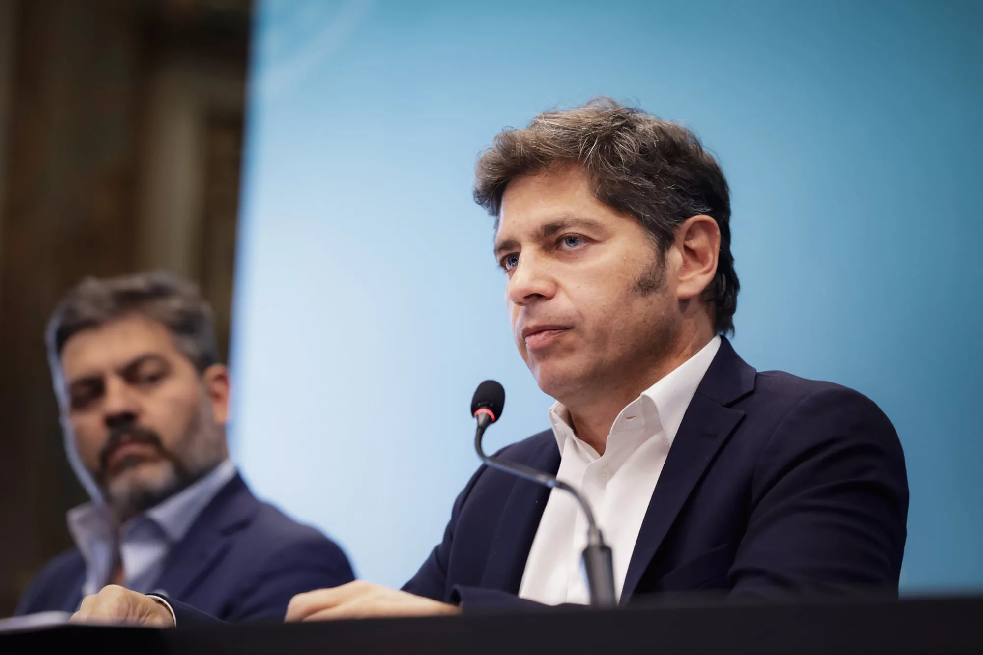 El gobernador de la provincia de Buenos Aires, Axel Kicillof