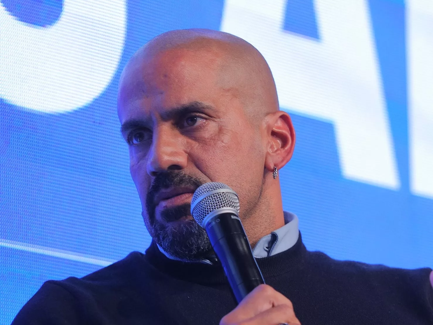 Juan Sebastián Verón, presidente de Estudiantes de La Plata, acaso el mayor opositor a la gestión de Tapia