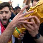 Pese a la guerra, en las calles de Irak hubo fiesta tras la clasificación al Mundial