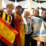 Llegó de España hace 40 años y festejó entre argentinos la victoria de su Selección en el Centro Asturiano de Vicente López