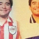 El día que Maradona bajó de un helicóptero para jugar con la camiseta de Gimnasia y de Estudiantes