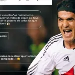 River y el divertido saludo a Ortega en el día de su cumpleaños