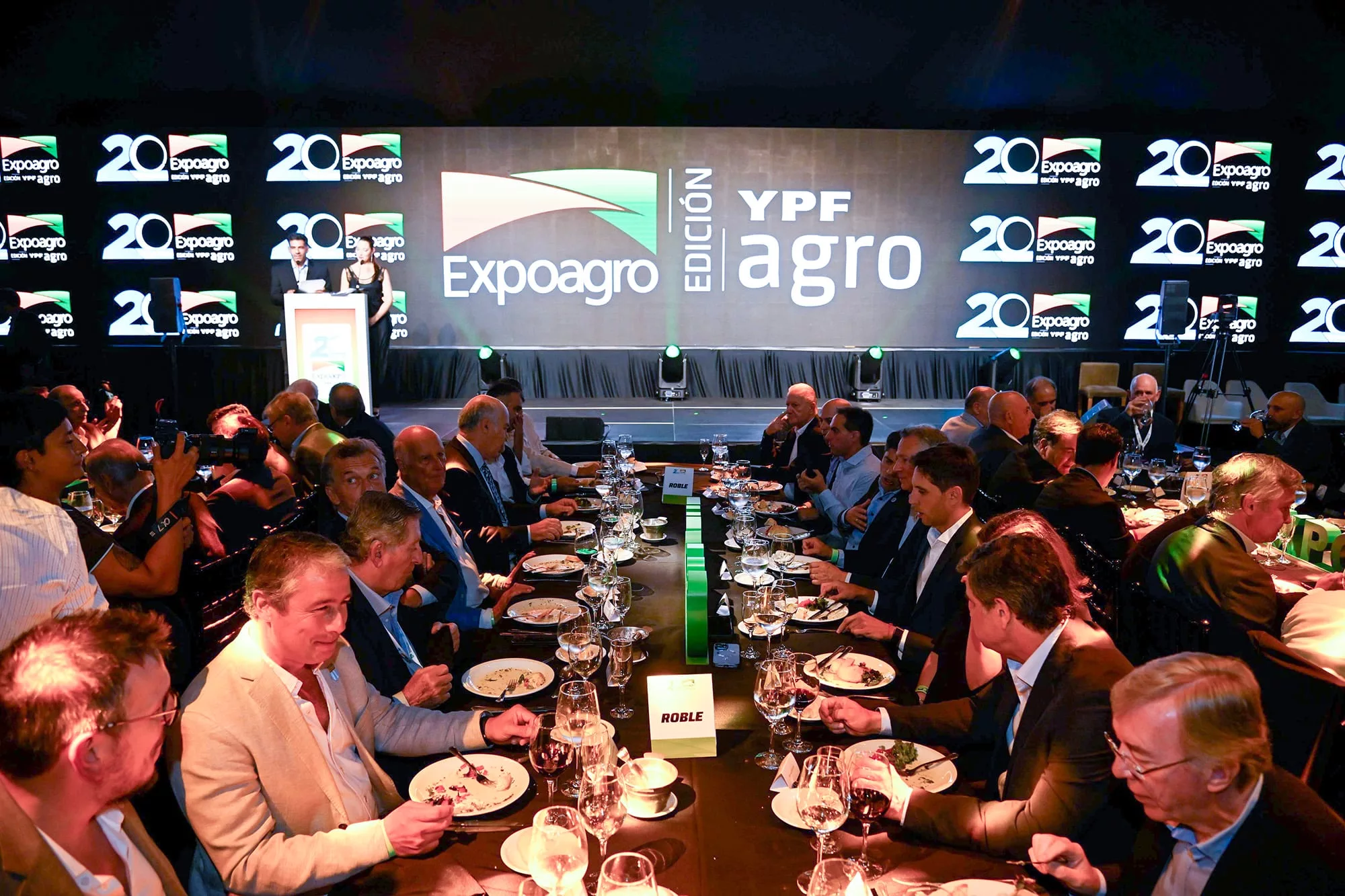 La cena de Expoagro
