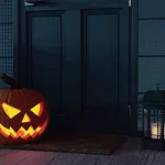 Así es el felpudo de Halloween que la mitad de tus amigos querrán copiar y que asustará a la otra mitad