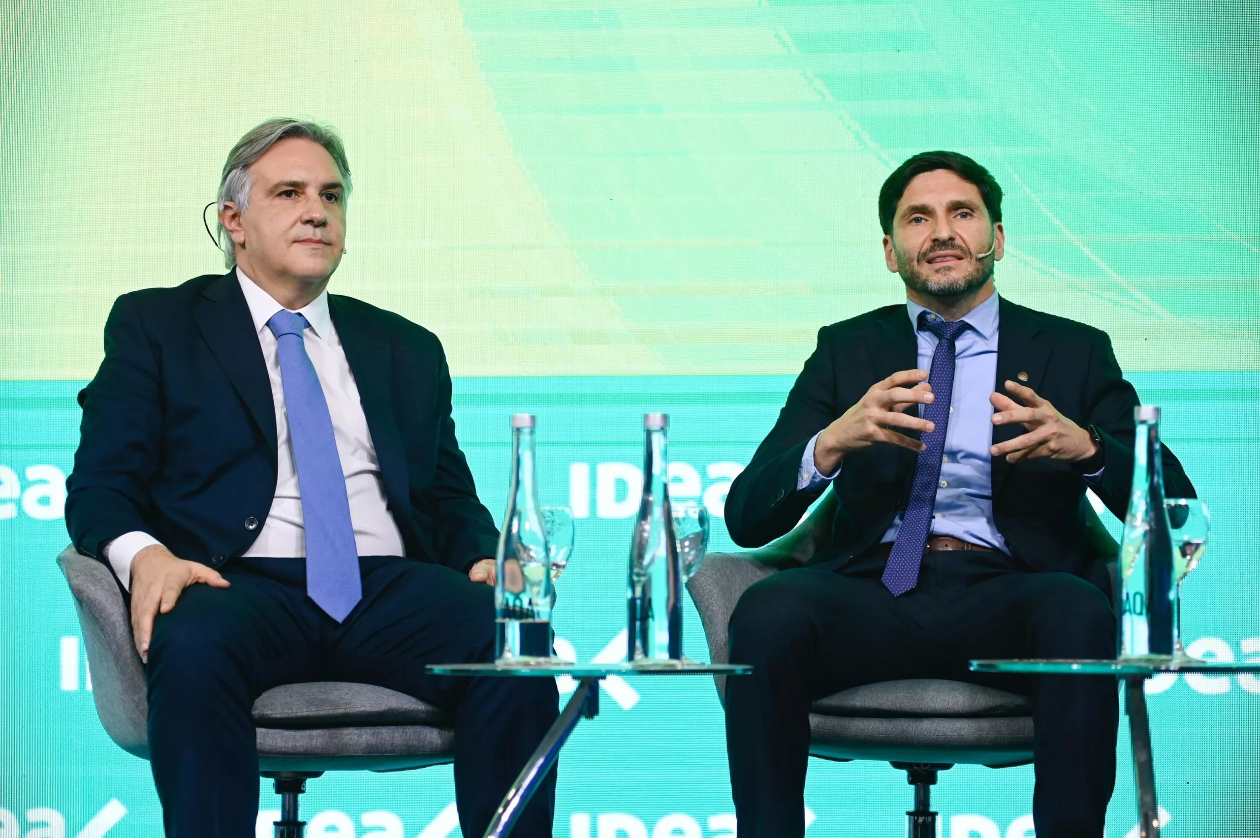 Los gobernadores Llaryora y Pullaro, de Provincias Unidas