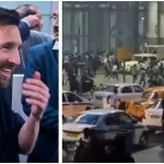 Video: la locura en India con la llegada de Messi