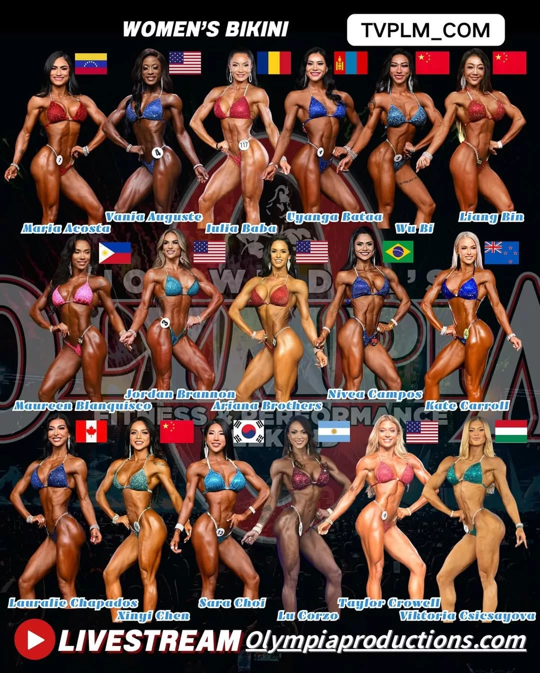Luciana competirá contra las mejores del mundo en Mr Olympia 2025