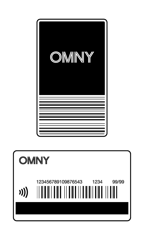 Así luce la nueva tarjeta OMNY en Nueva York (omny.info)