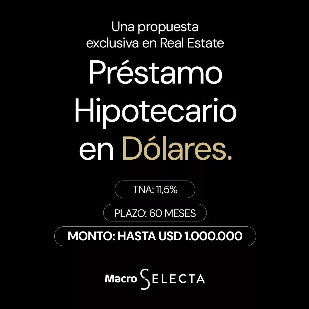 Los créditos hipotecarios en dólares tienen un plazo máximo de 60 meses 