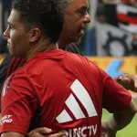 Juanfer Quintero: el penal pesado, qué dijo de las críticas y el abrazo con Gallardo