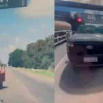 Una camioneta de contramano en la ruta 3 y su conductor en fuga: así fue el accidente de Barby Franco y Sarah Burlando