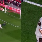 Video: el error de Rey y el gol de Mainero con festejo a lo Cristiano Ronaldo