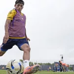 Aranda, el pibe de 18 años que se juega la chance en un puesto que Boca necesita