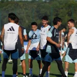 Sin Messi, con buena onda y sonrisas: así fue el día después del pase a Semis
