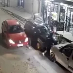 Inseguridad en Lomas de Zamora: un automovilista embistió a un ladrón para evitar el robo piraña de un vehículo y todo quedó grabado