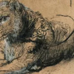 Sotheby’s vendió un dibujo único de Rembrandt y donará lo recaudado a la conservación de leones