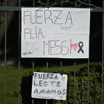 El emotivo adiós a Jorge Messi: los mensajes que acompañaron a Lionel en Rosario