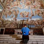 ‘El Juicio Final’ de Miguel Ángel está siendo restaurado por primera vez en 30 años en la Capilla Sixtina