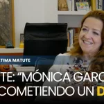 Fátima Matute: "Mónica García está cometiendo un delito contra la salud pública"