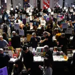 La tormenta y la marcha al Congreso se hicieron sentir en el primer día de la Feria de Editores