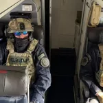 En medio de un importante operativo de seguridad, Matías Ozorio llegó a la Argentina