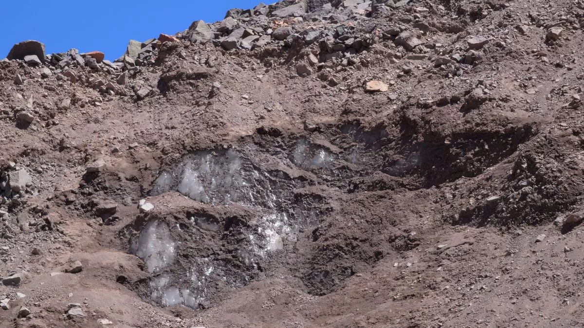 Glaciares en San Juan.