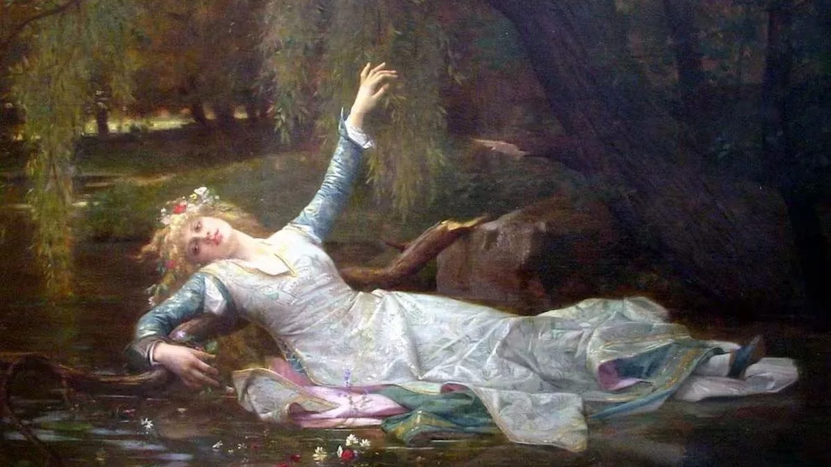 Ofelia, Alexander Cabanel, 1883