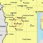 Un sismo de 4.3 grados de magnitud sacudió Mendoza en horas de la madrugada