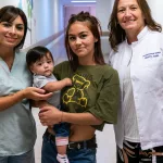 Cómo está hoy Amely, la beba del heroico rescate del subsuelo de un hospital inundado en Bahía Blanca