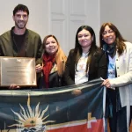 El tremendo recibimiento a Marcos Senesi tras el Mundial: lo declararon ciudadano ilustre de Concordia