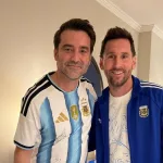 Messi se mostró con Javier Negre, dueño de un medio de ultraderecha y fake news