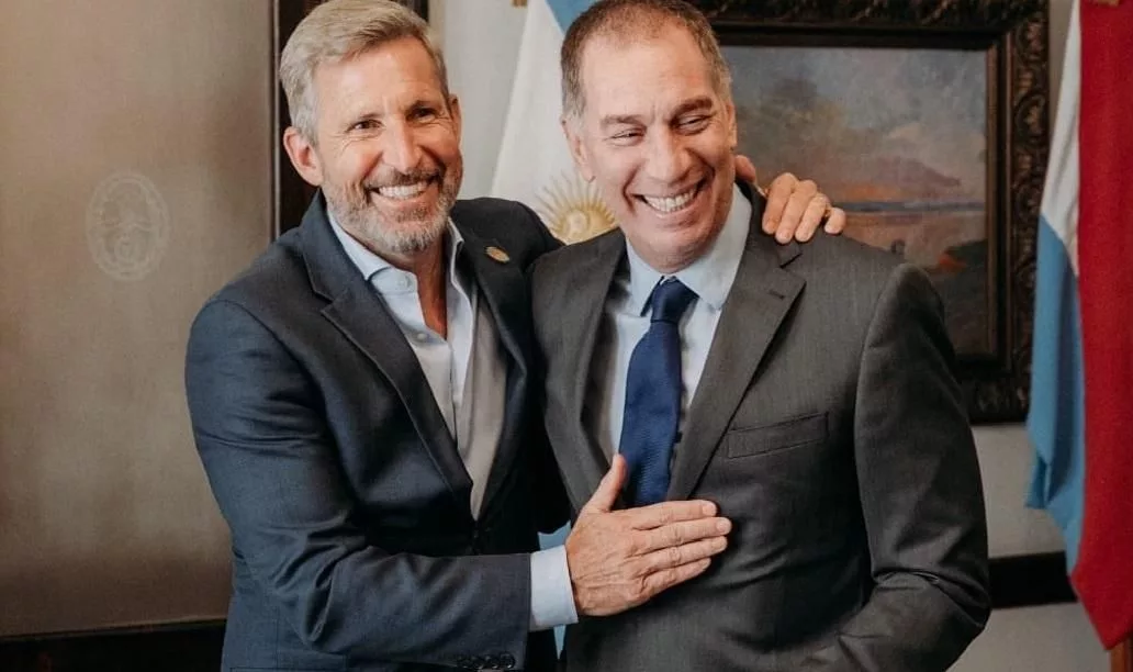 Diego Santilli y Rogelio Frigerio se reunieron en Entre Ríos.