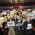 Cristina Kirchner participó con un mensaje grabado en la presentación del libro “El balcón ilustrado”